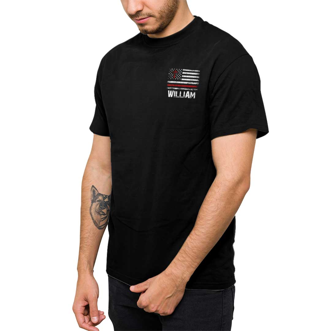 Man Of God Husband Dad Grandpa T-Shirt