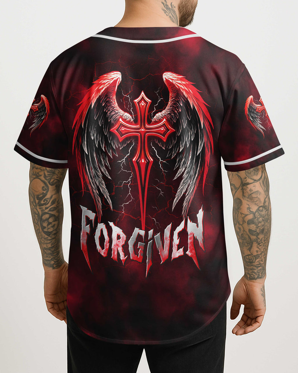 Forgiven All Over Print Jersey