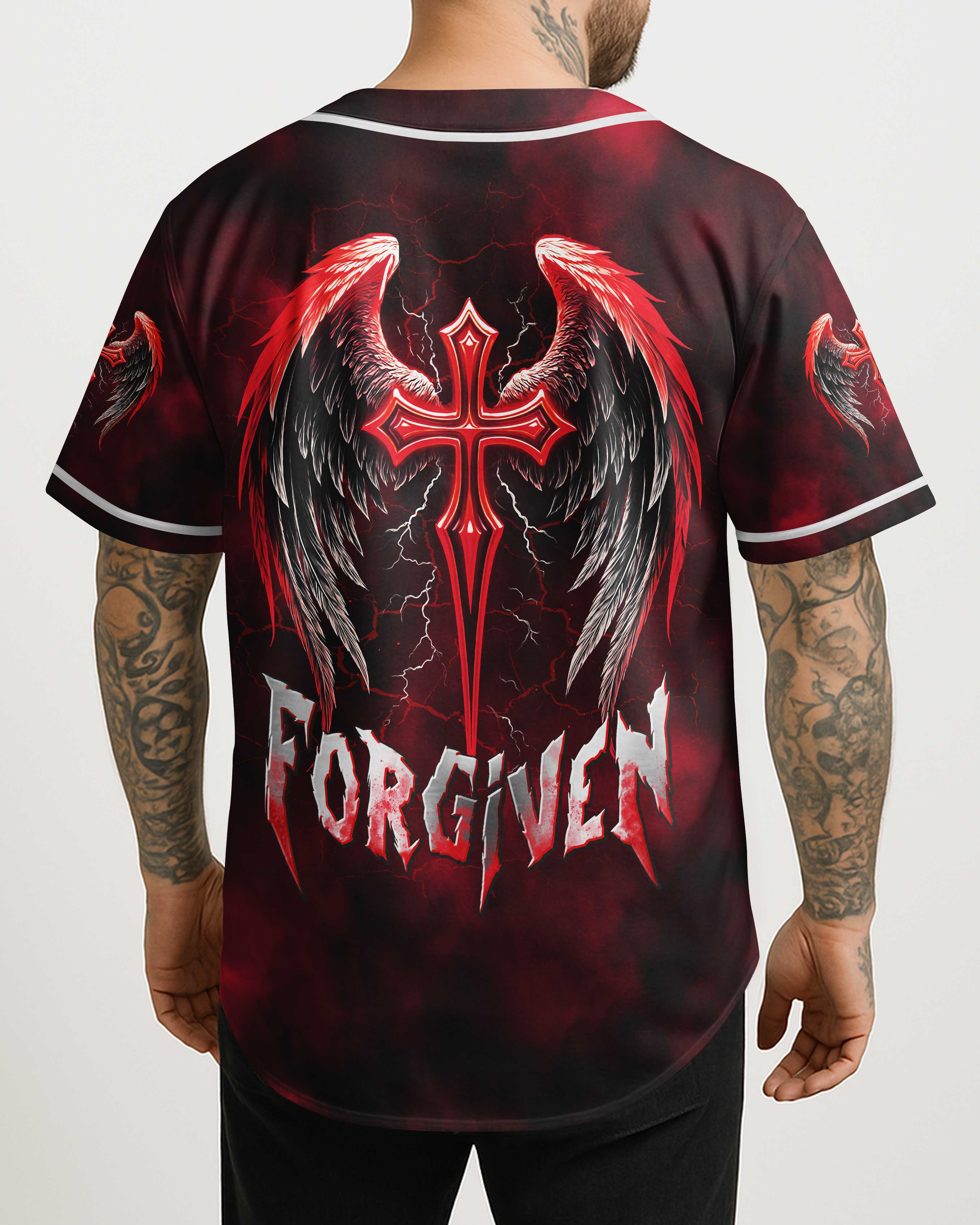 Forgiven All Over Print Jersey