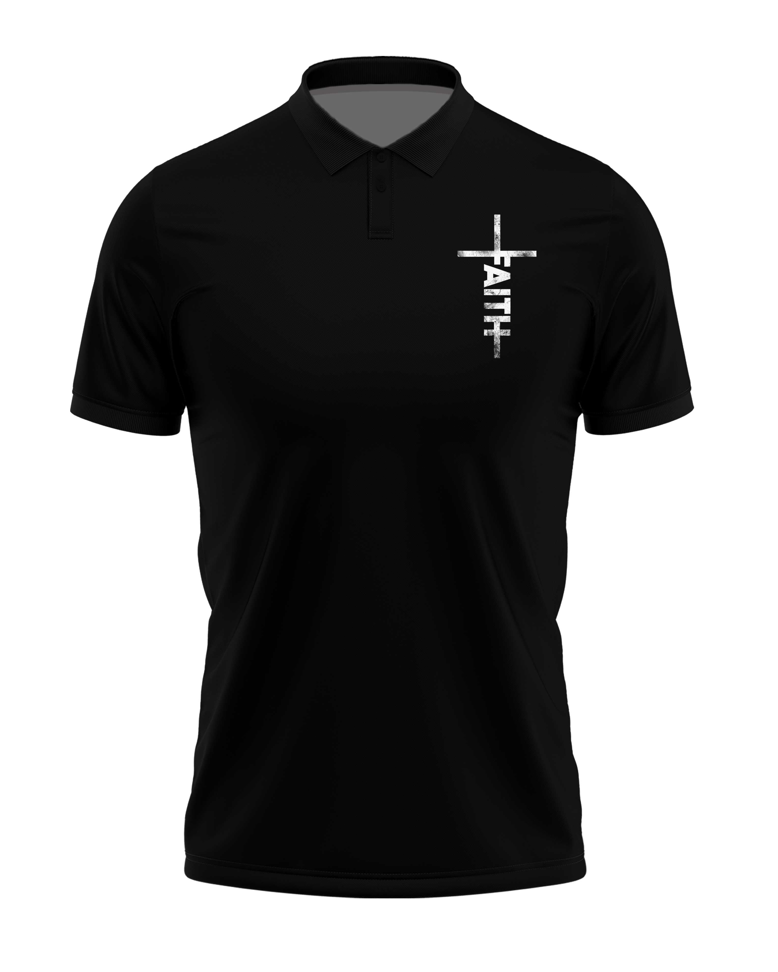 Rooted In Christ All Over Print Polo T-Shirt