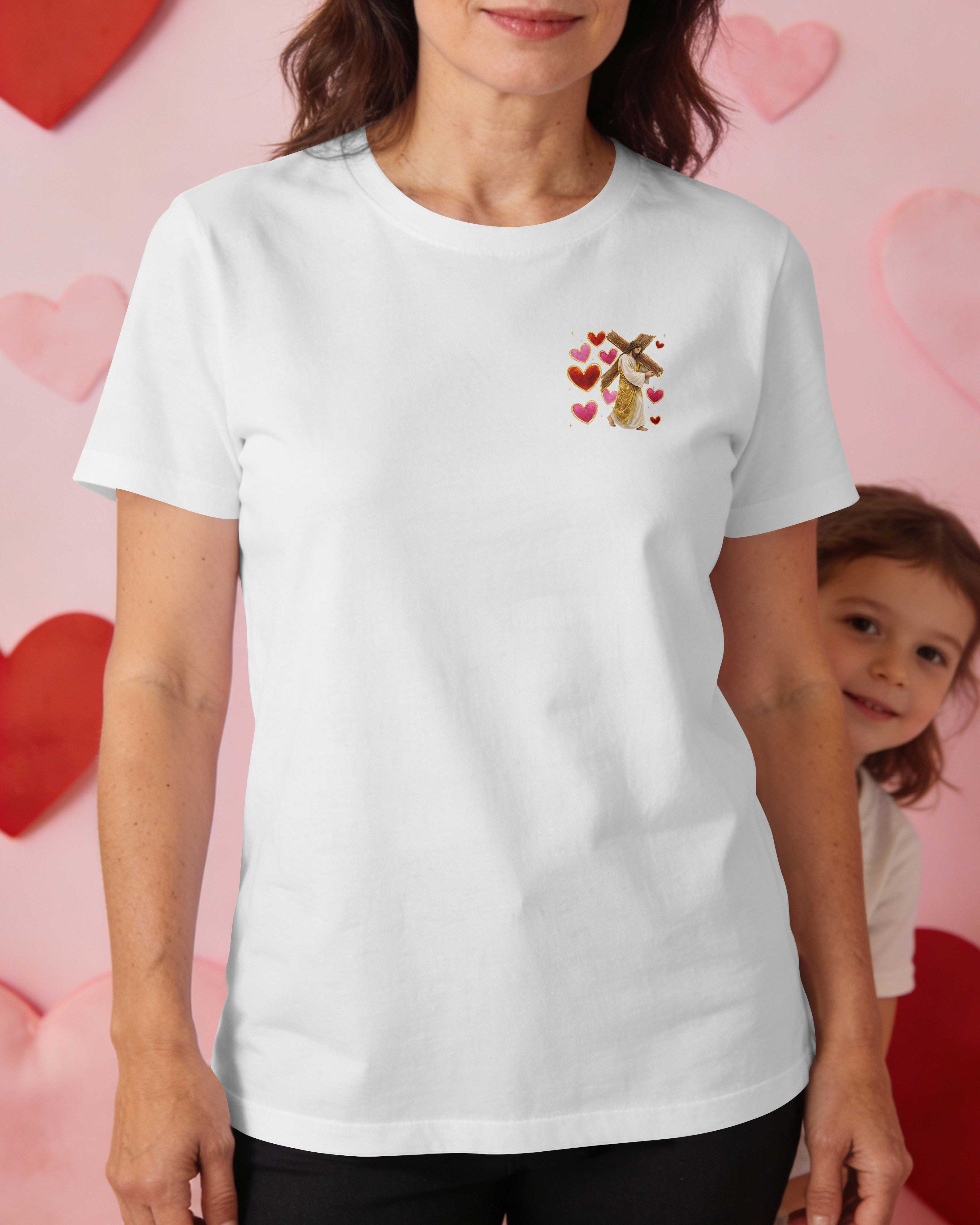His Love Carried Him All The Way To The Cross T-Shirt