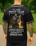 Jesus Makes Warriors Out Of Broken Men Jersey