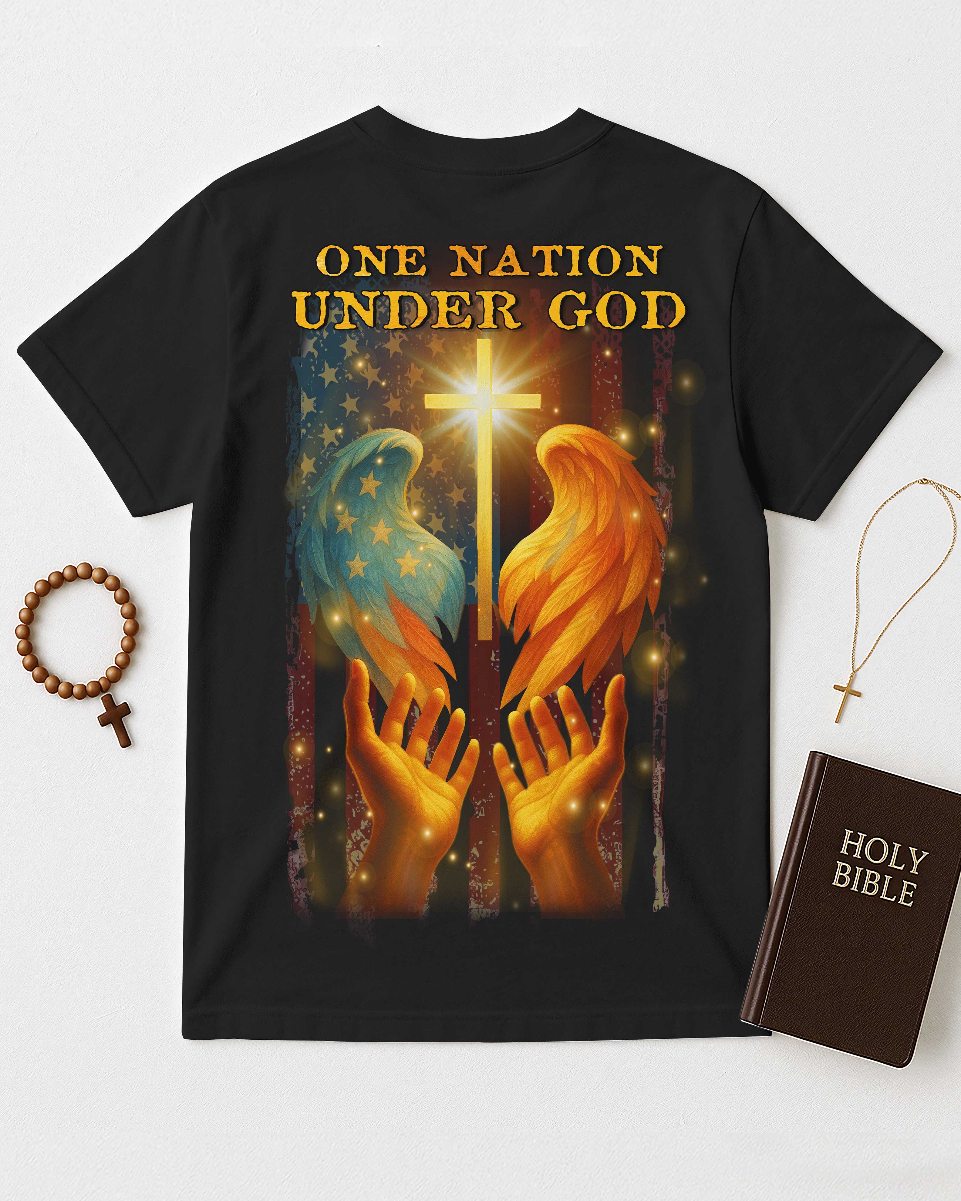 One Nation Under God All Over Print T-Shirt