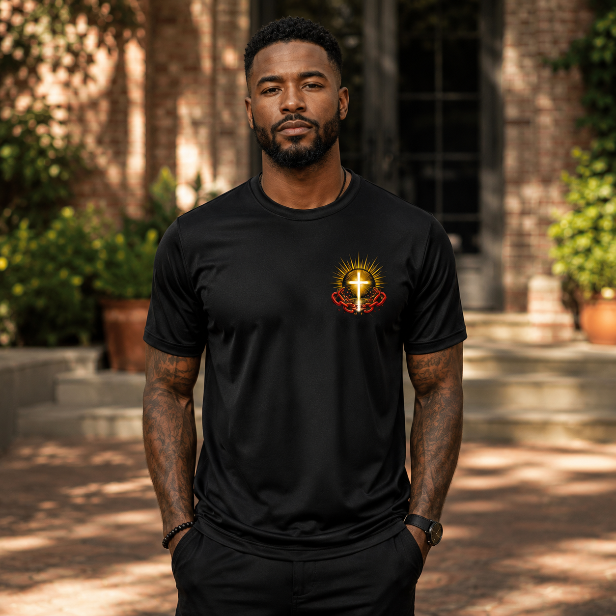 Faith Made Us Strong, Freedom Made Us Rise Juneteenth 1865 T-Shirt