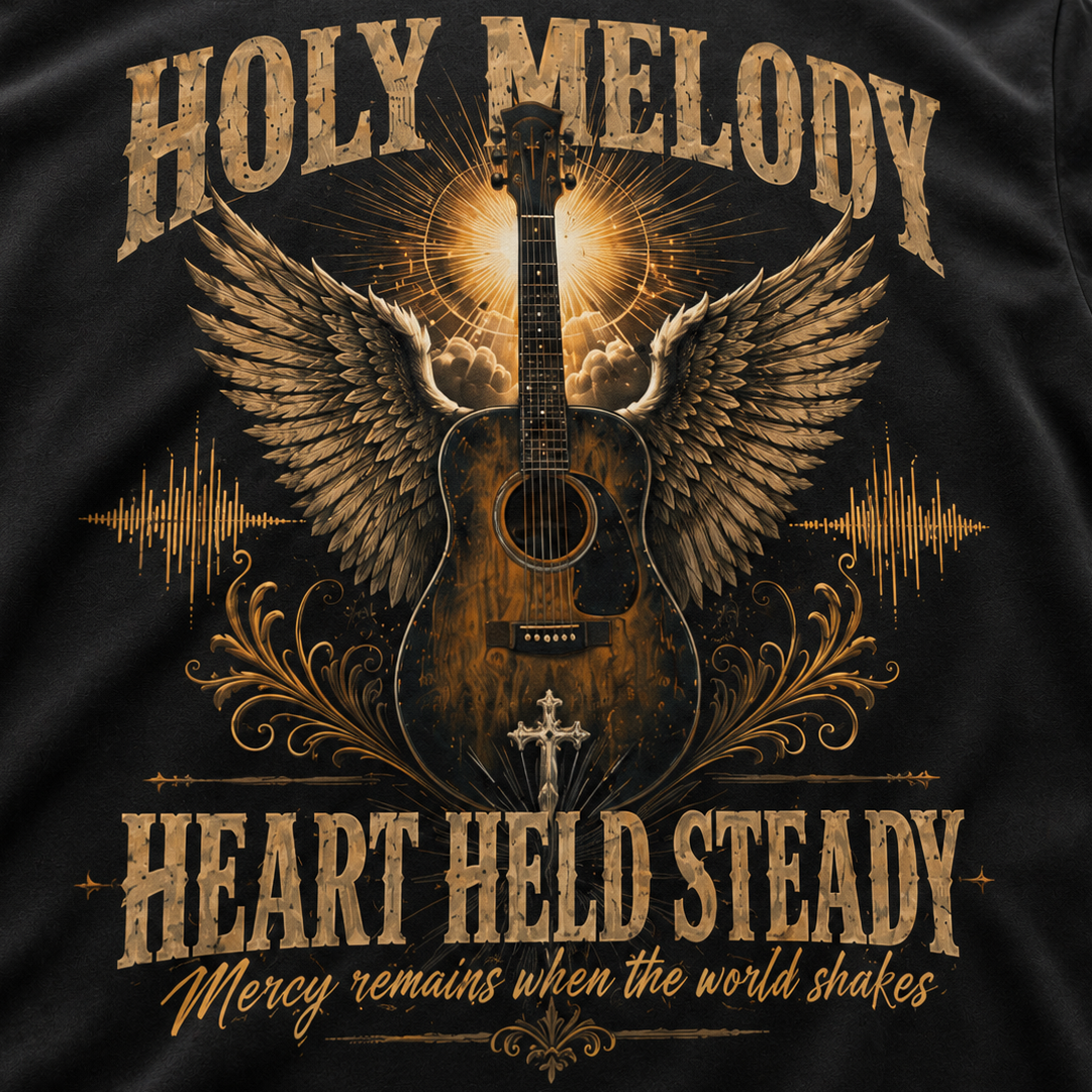 Holy Melody Heart Held Steady T-Shirt