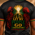 Let My People Go Juneteenth 1865 From Bondage To Freedom T-Shirt