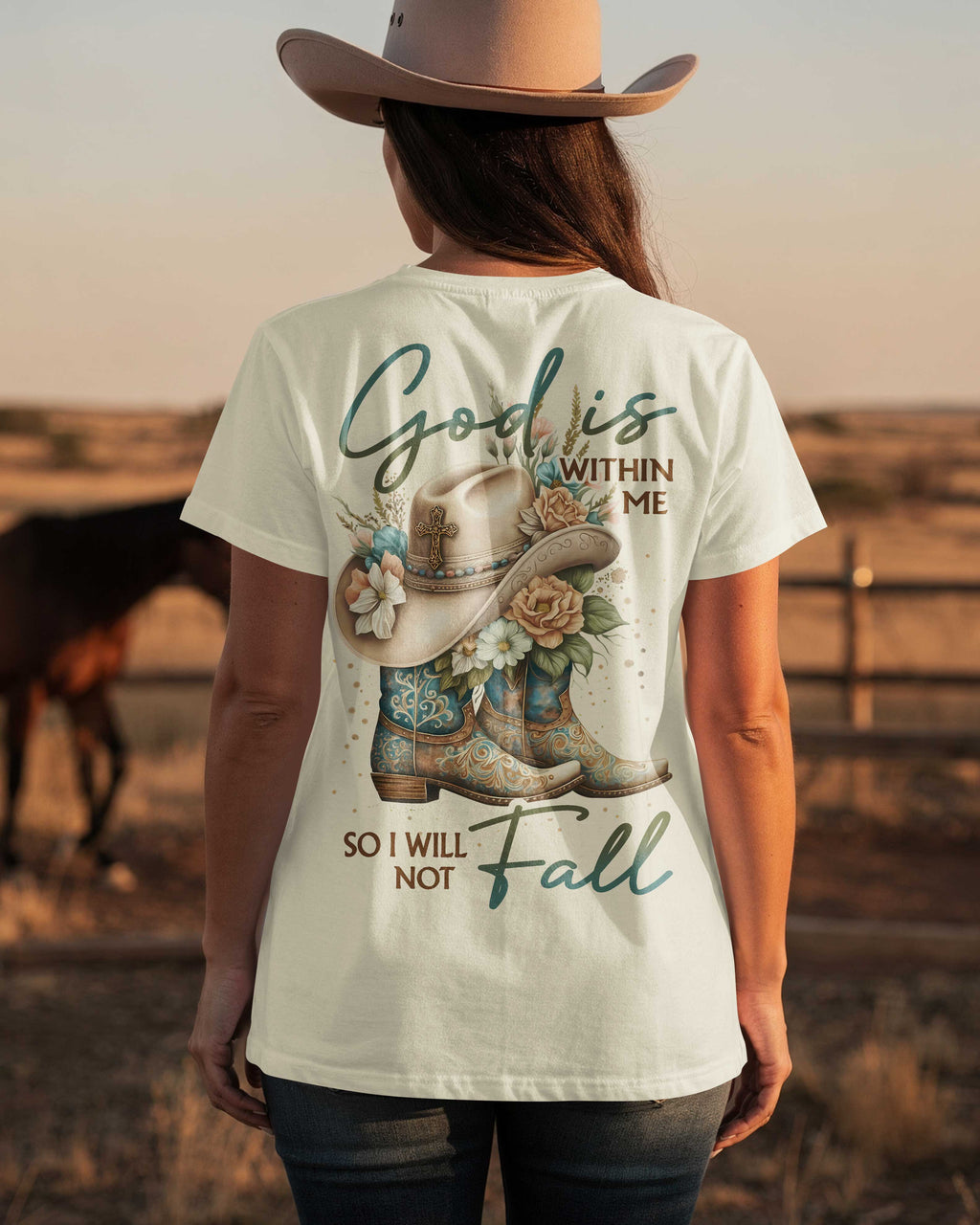 God Is Within Me So I Will Not Fall T-Shirt