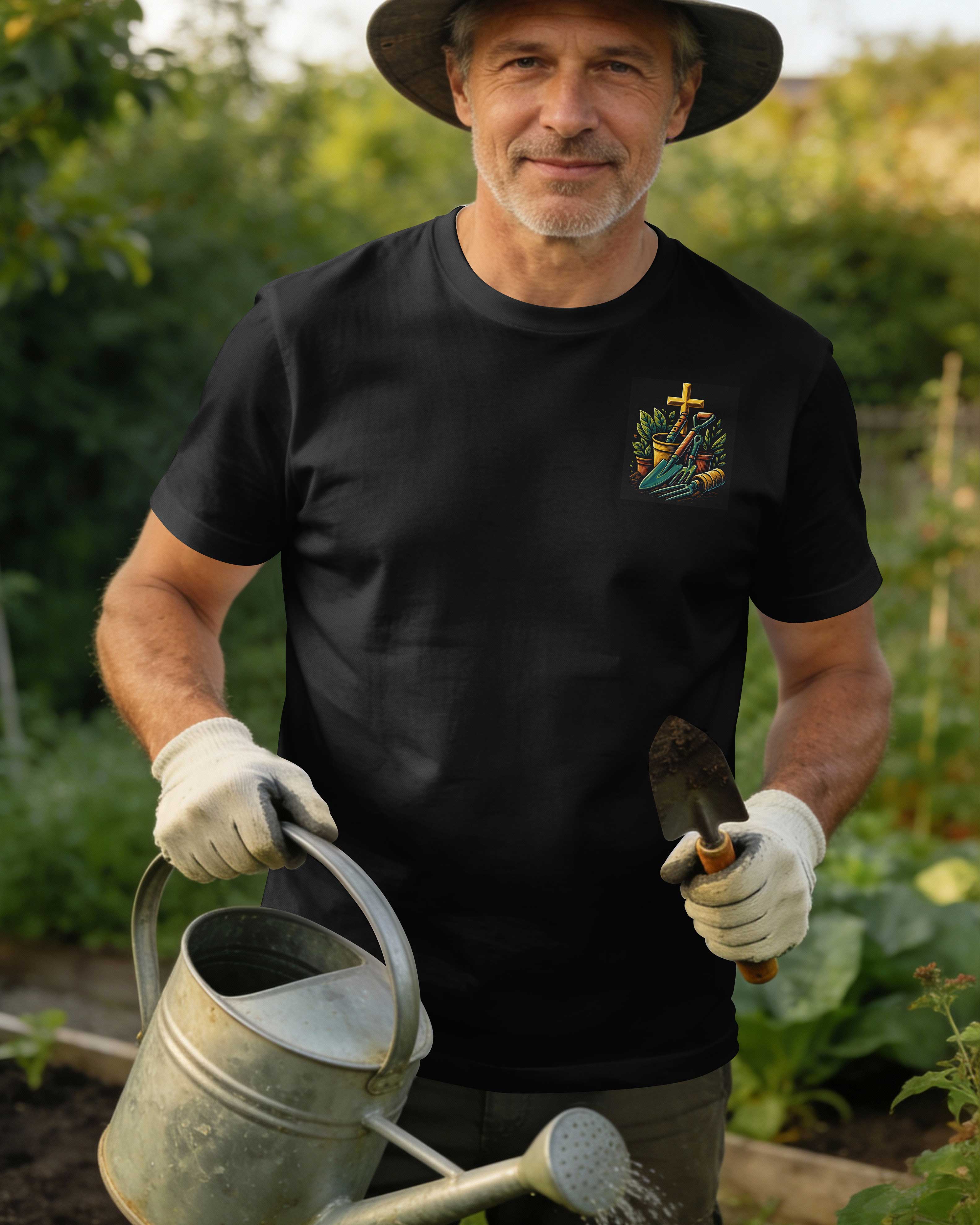 Where My Tools Work The Soil God Works On Me T-Shirt