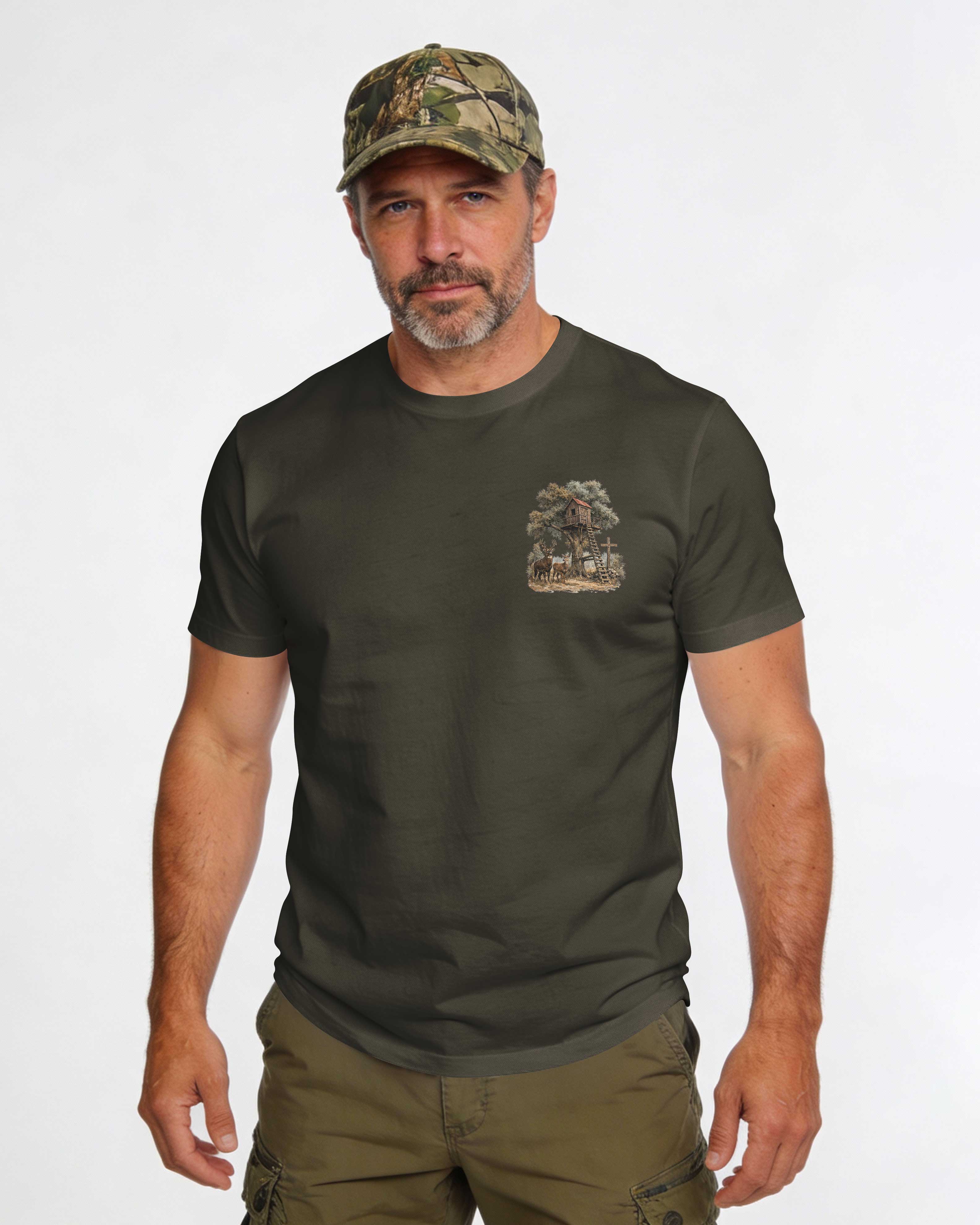 Raised To Hunt Built To Believe T-Shirt