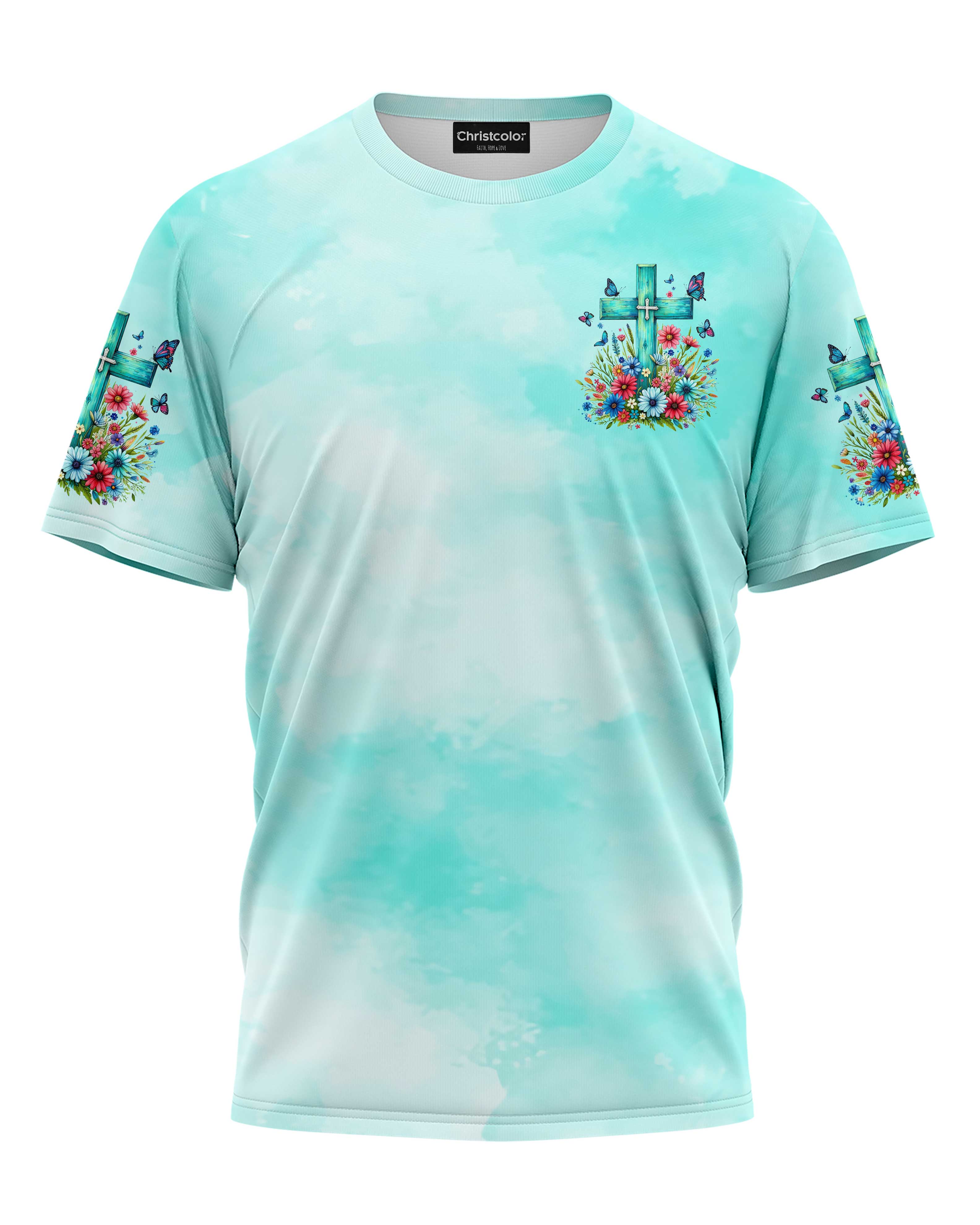 Jesus Take The Wheel All Over Print T-shirt