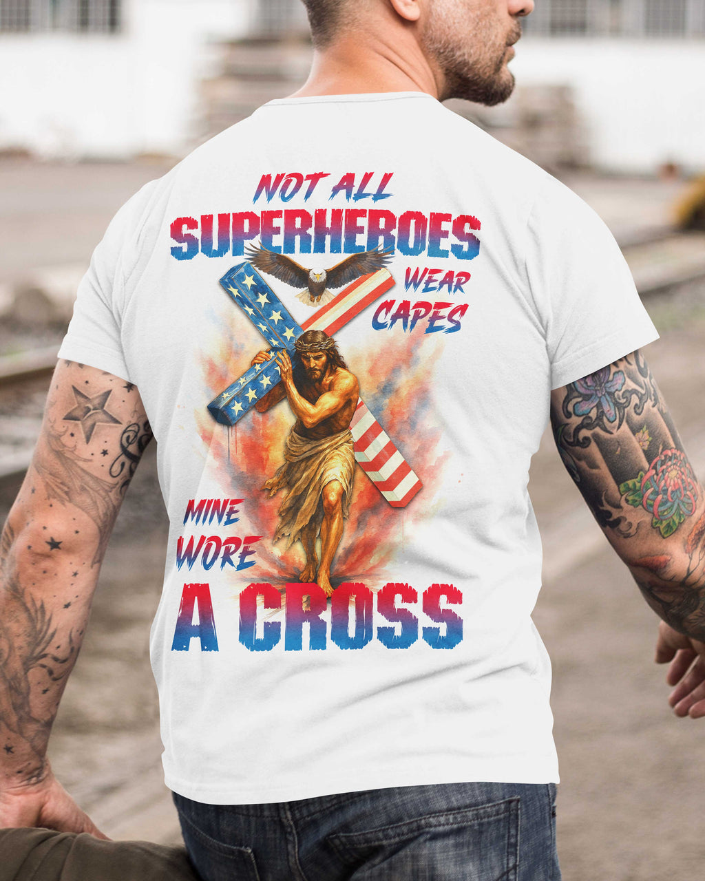 Not All Superheroes Wear Capes All Over Print T-Shirt