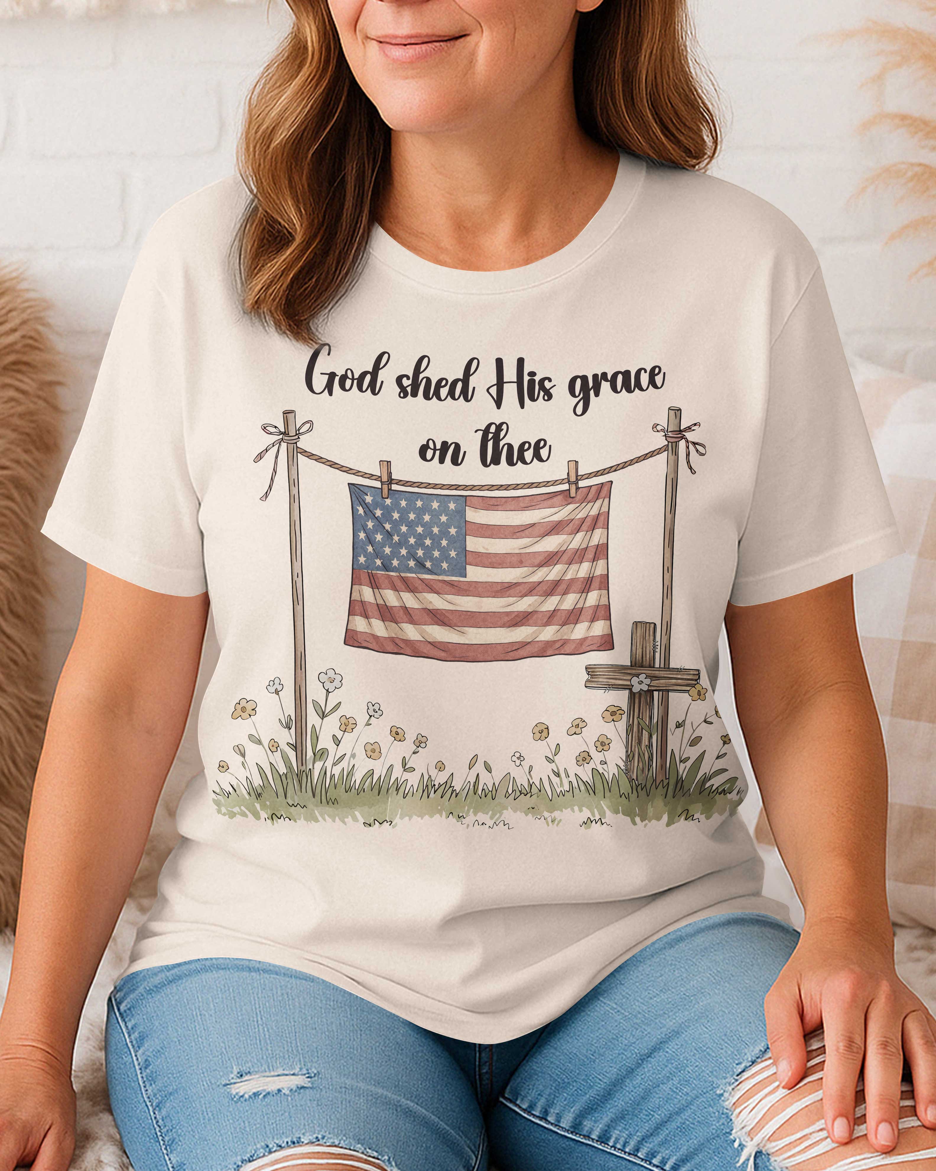 God Shed His Grace On Thee T-Shirt