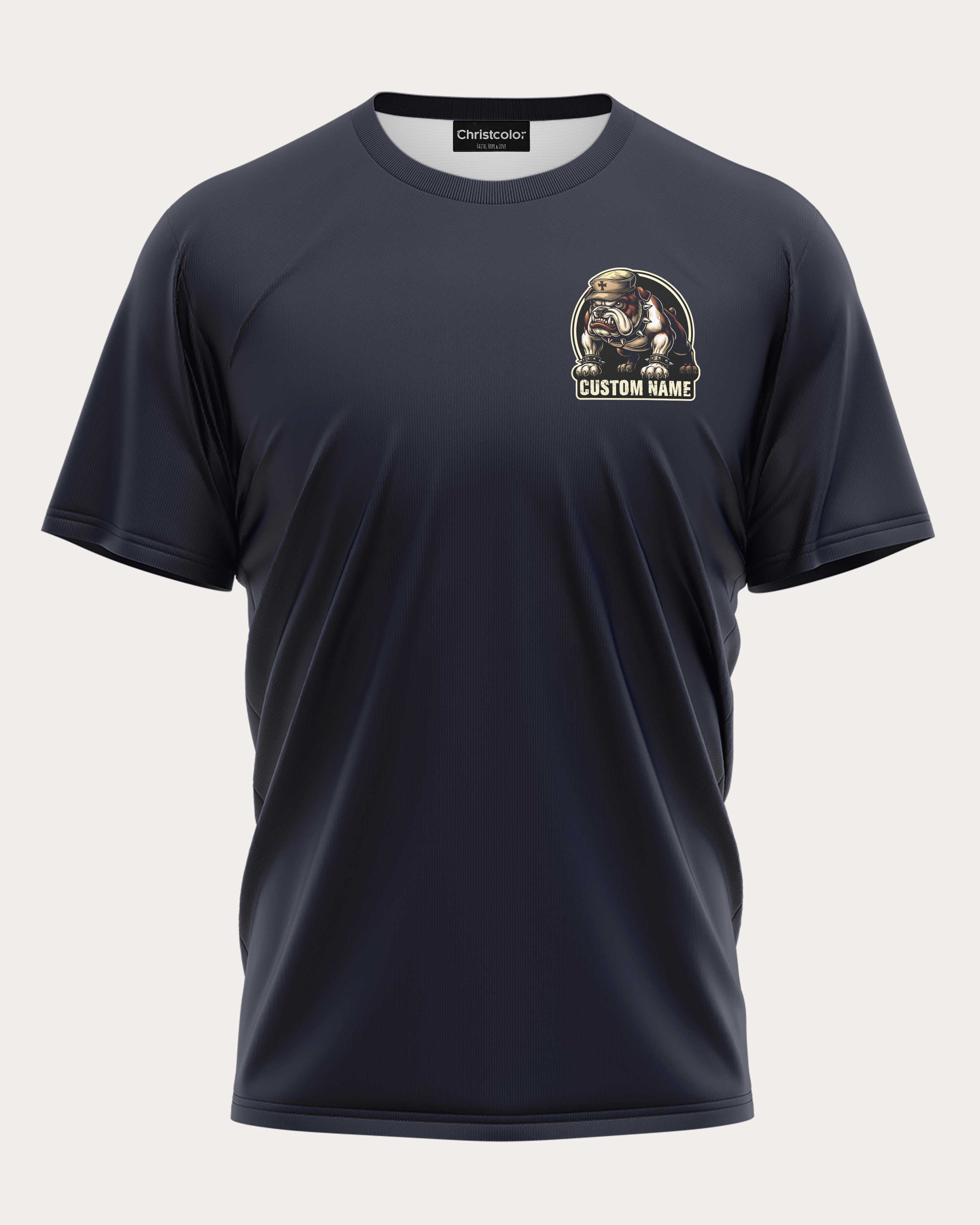 Once A Marine By Duty Forever A Warrior Of Christ By Faith T-Shirt