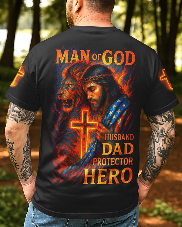 Man Of God All Over Print T-Shirt
