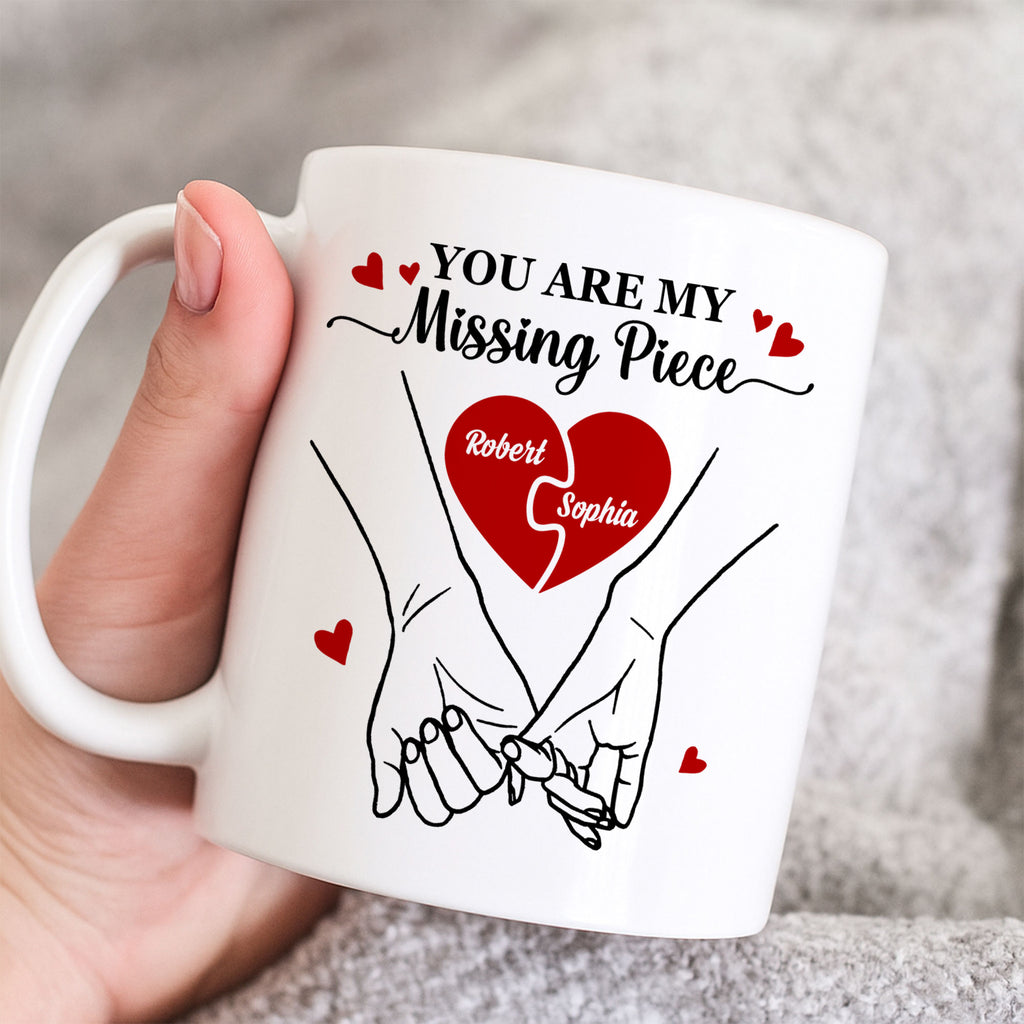 You Are My Missing Piece Personalized Mug