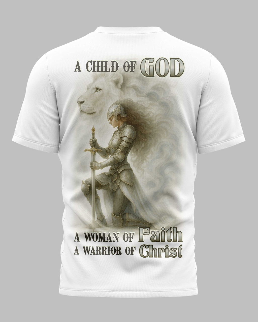 A Woman Of Faith All Over Print T-shirt
