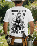 Rooted In Faith Growing In Grace T-Shirt