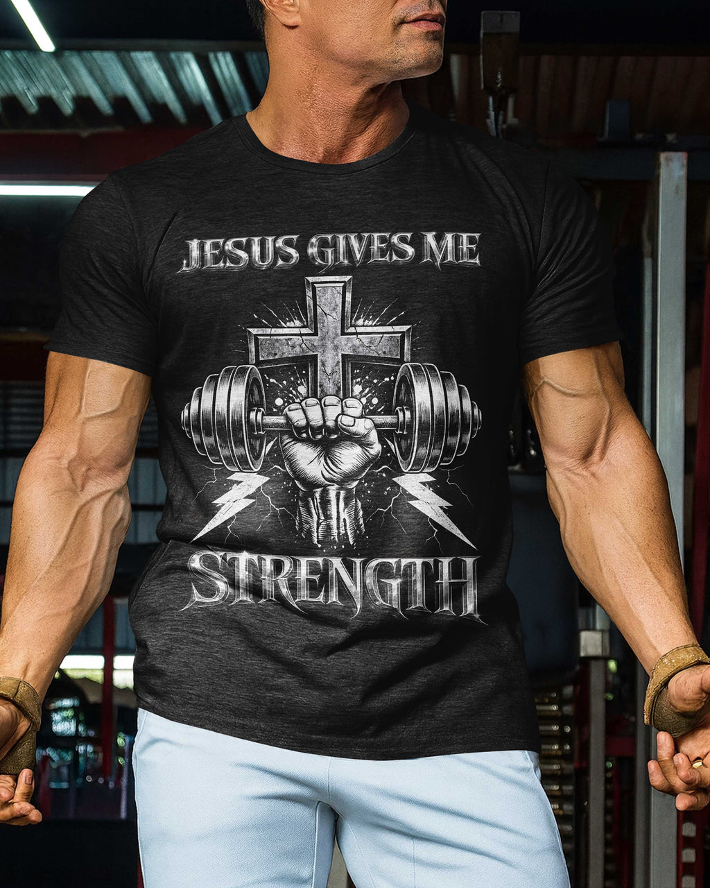 Jesus Gives Me Strength T-Shirt