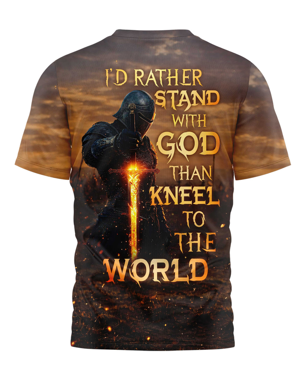I'd Rather Stand With God T-Shirt