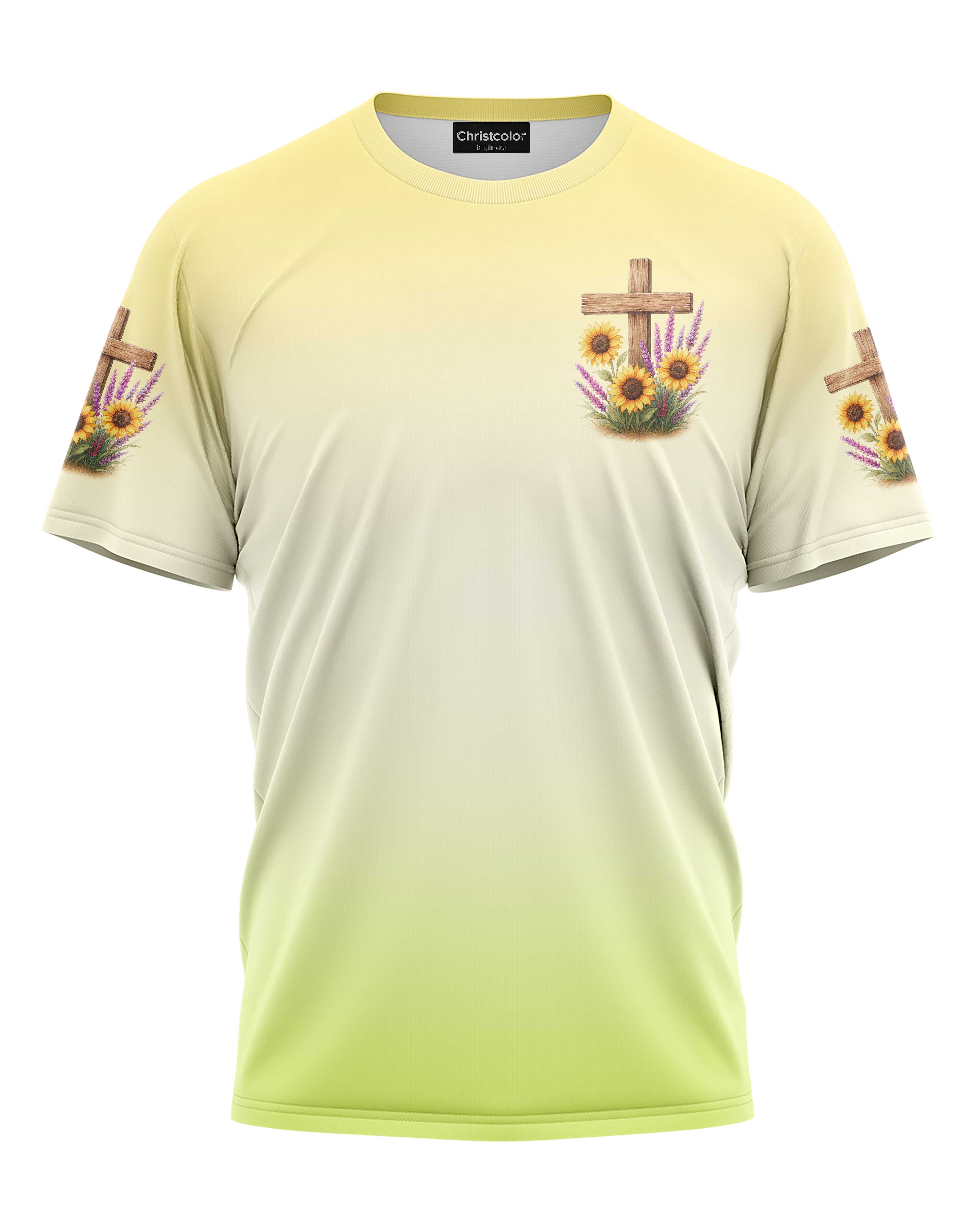 Saved By That Amazing Grace All Over Print T-Shirt