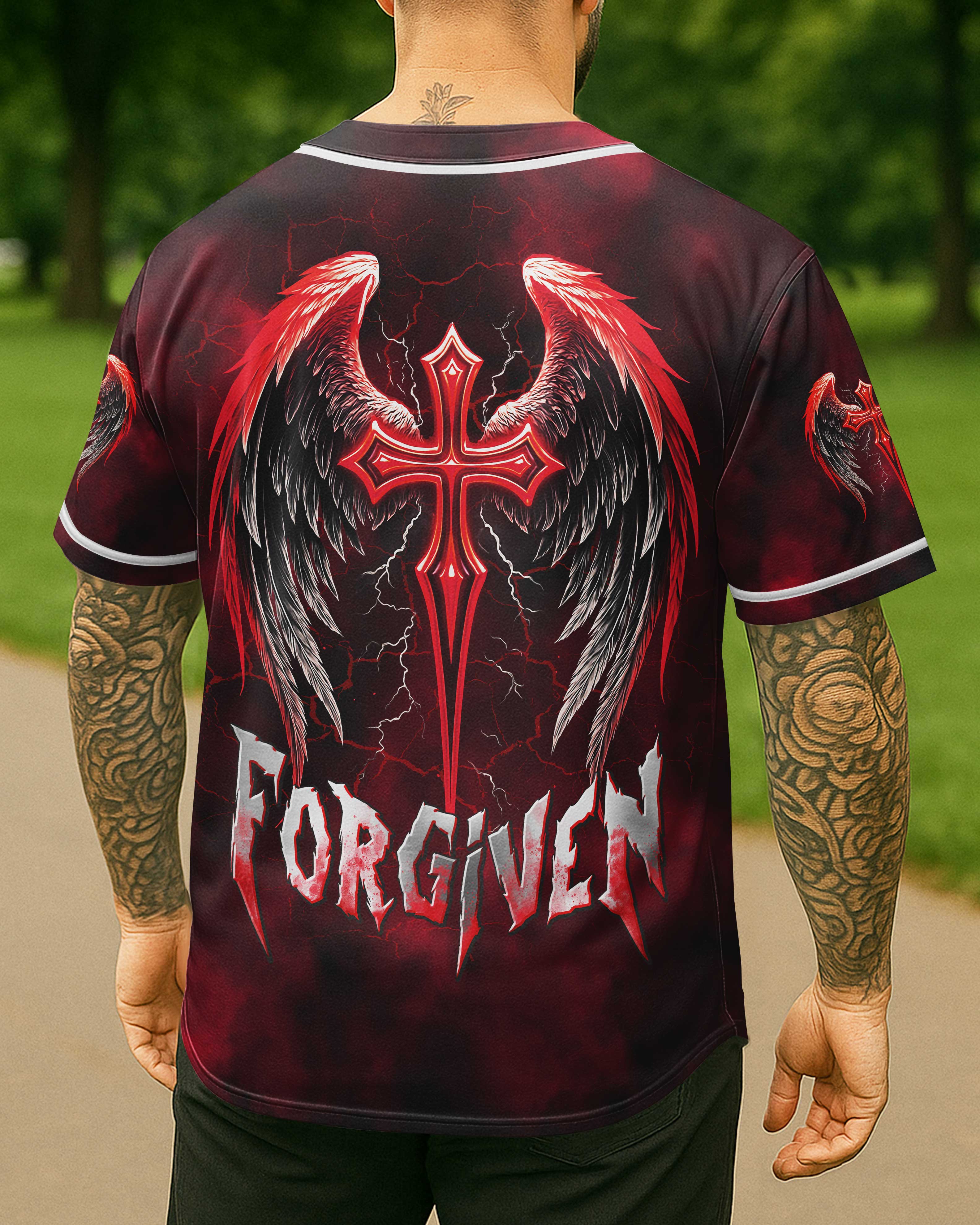 Forgiven All Over Print Jersey