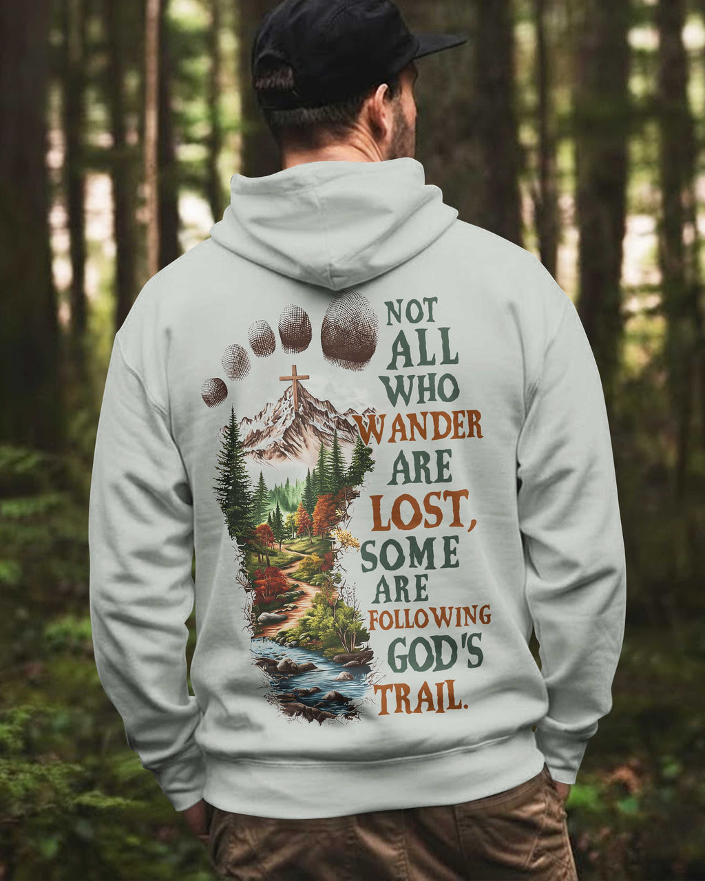 Not All Who Wander Are Lost Zip Hoodie