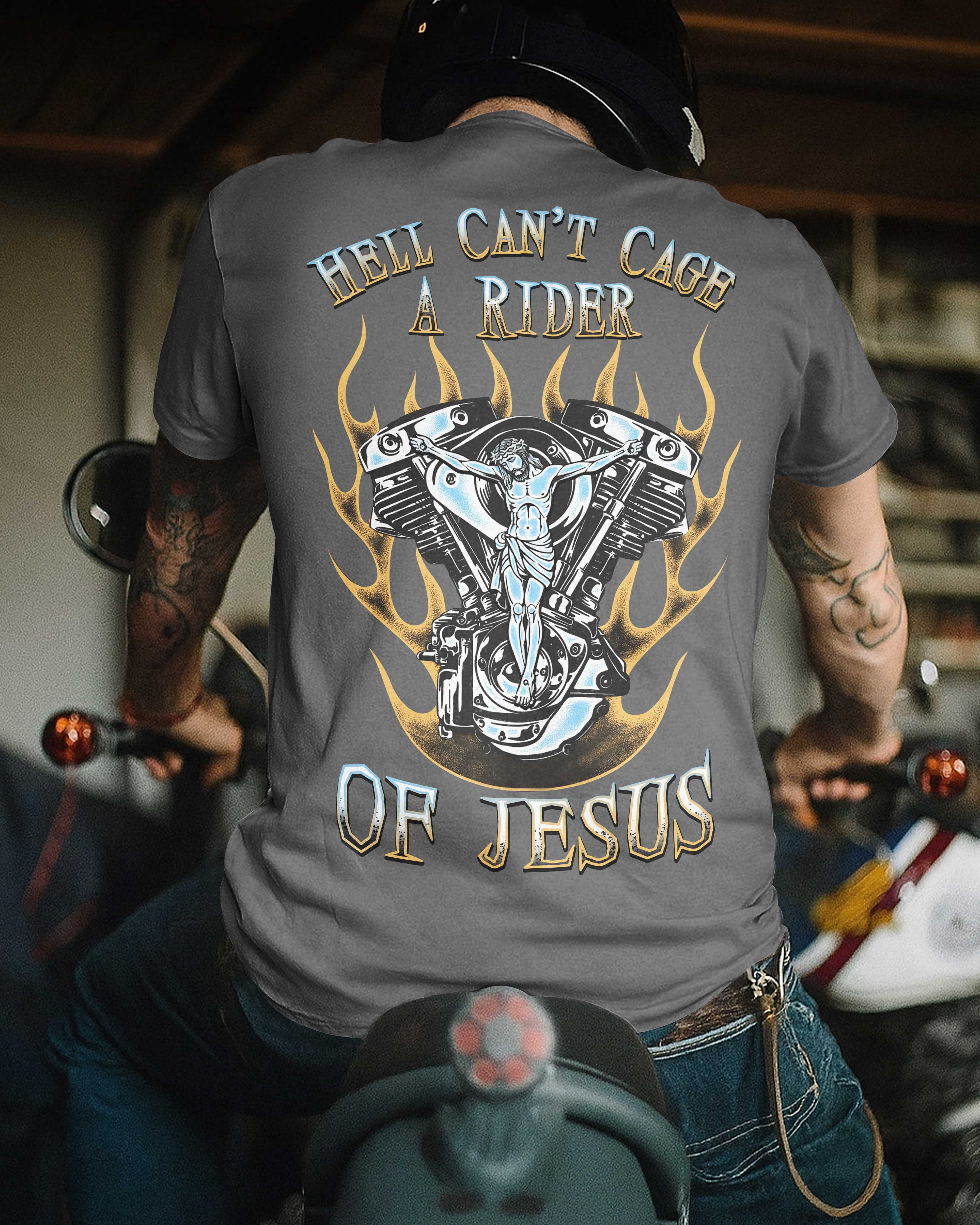 Hell Can't Cage All Over Print T-Shirt