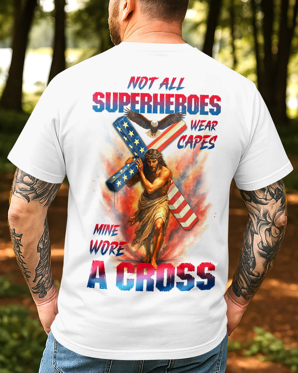 Not All Superheroes Wear Capes All Over Print T-Shirt