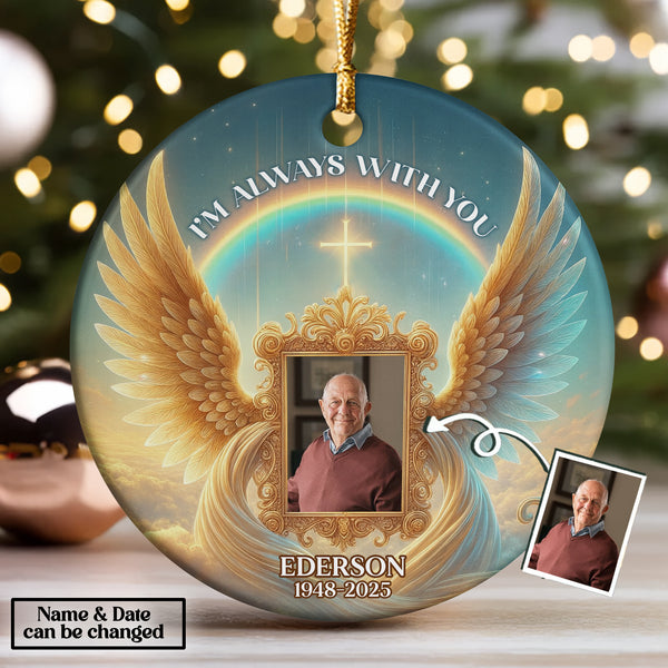 I Am Always With You Personalized Ornament