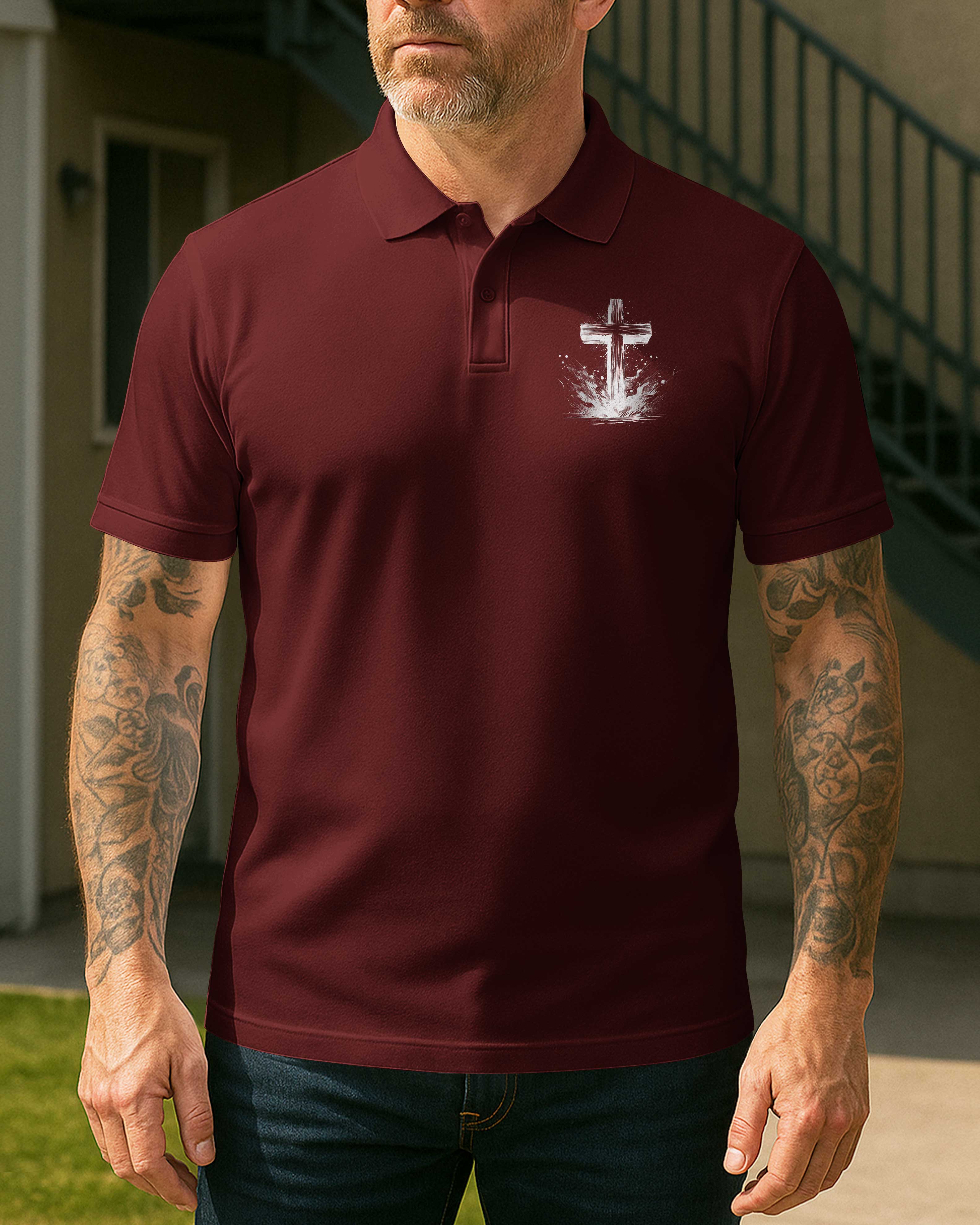 Not All Superheroes Wear Capes All Over Print Polo T-Shirt