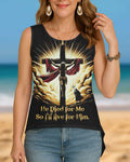 He Died For Me So I'll Live For Him All Over Print T-Shirt