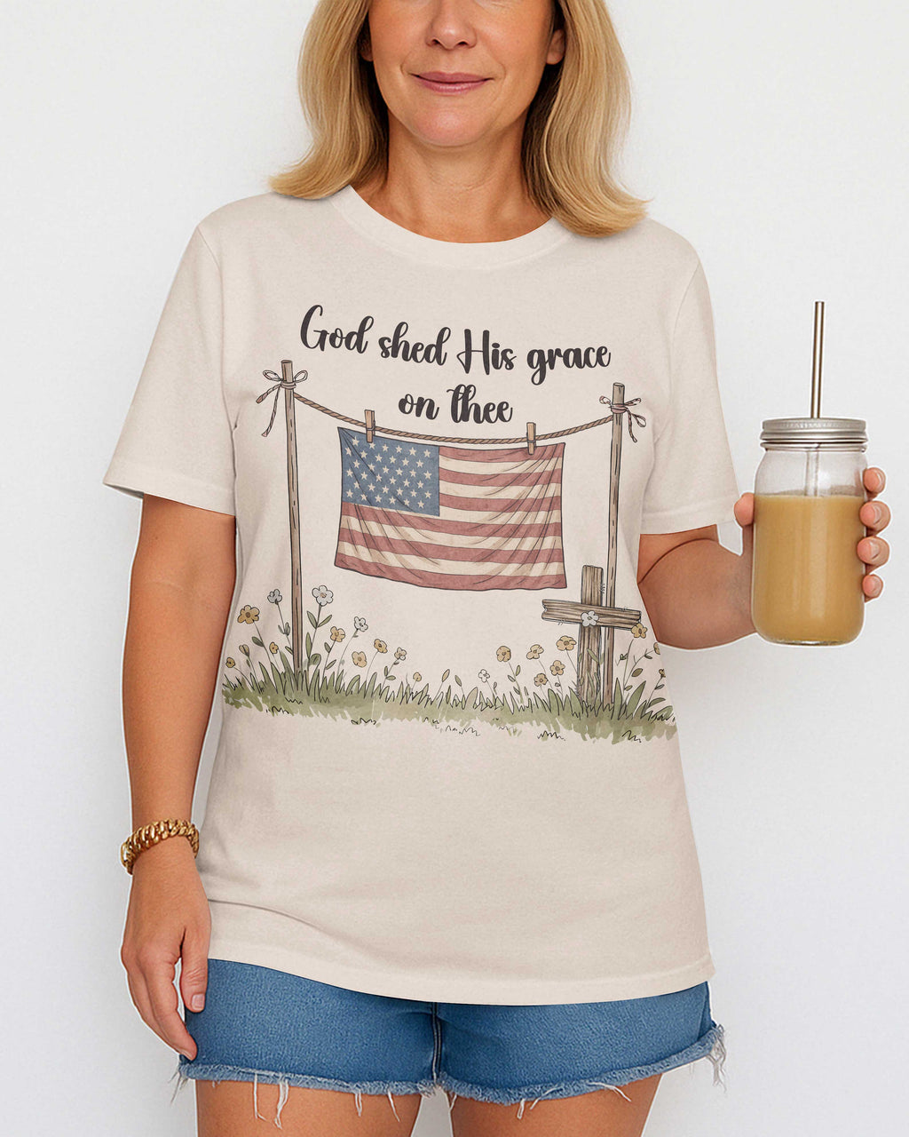 God Shed His Grace On Thee T-Shirt