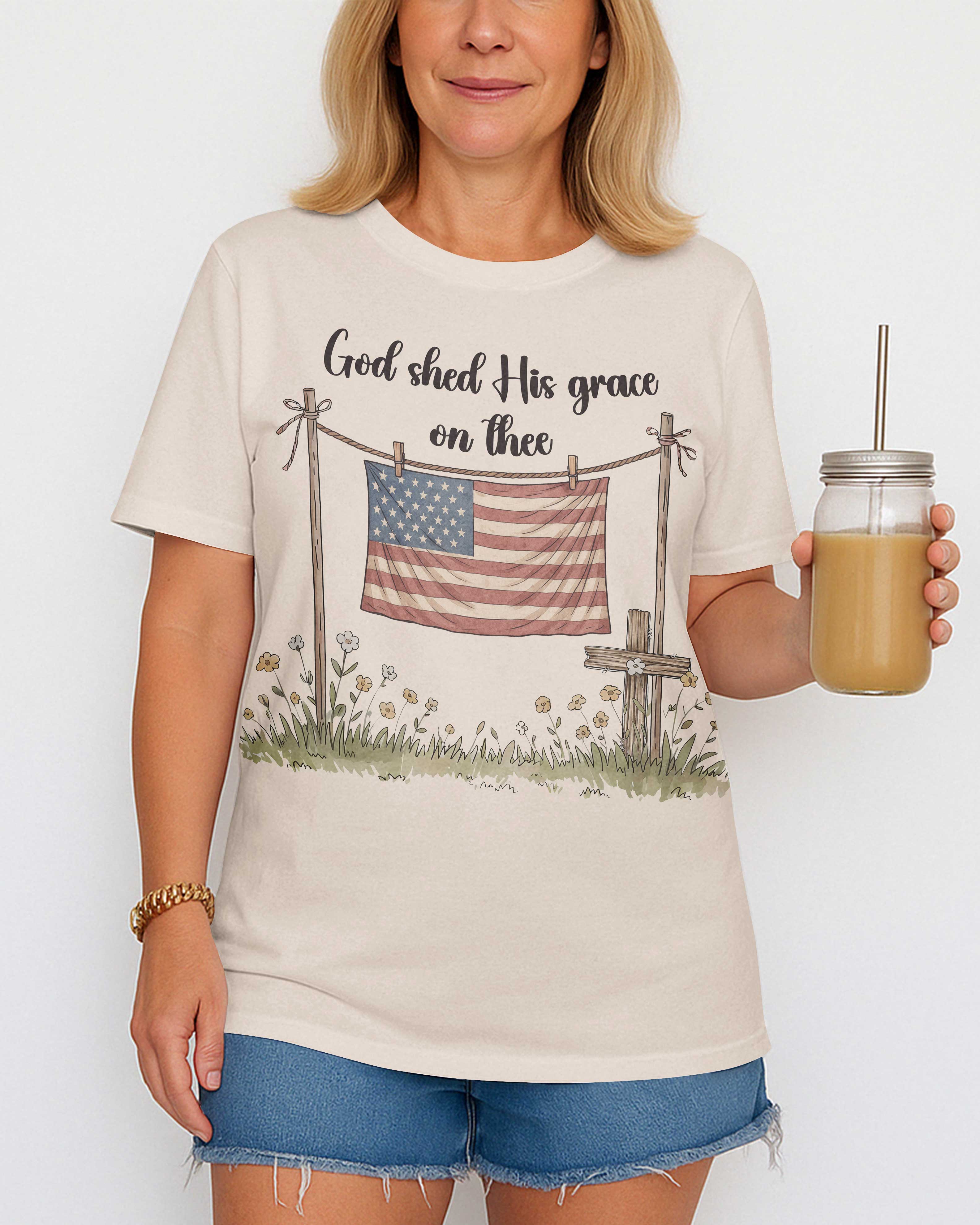 God Shed His Grace On Thee T-Shirt