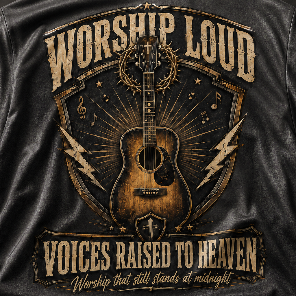 Worship Loud Voices Raised To Heaven T-Shirt