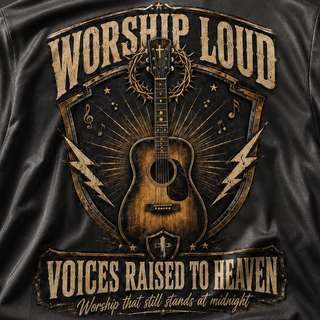 Worship Loud Voices Raised To Heaven T-Shirt