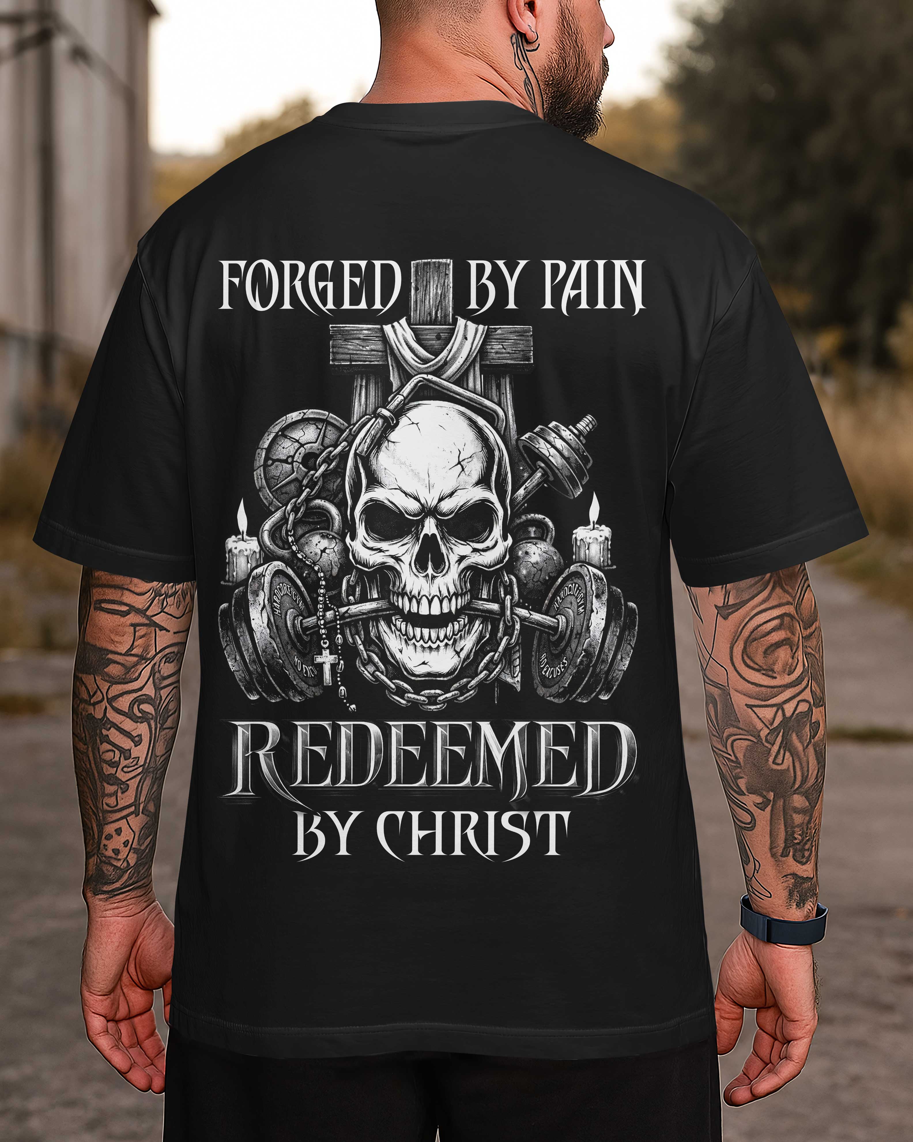 Forged By Pain Redeemed By Christ T-Shirt