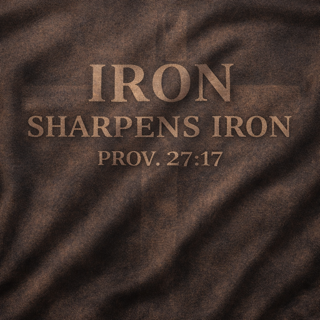 Iron Sharpens Iron Prov. 27:17 T-Shirt