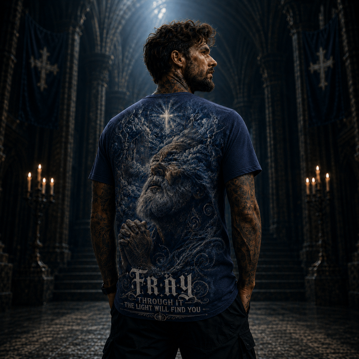Fray Through It The Light Will Find You T-Shirt