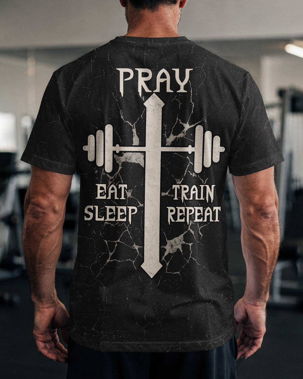 Pray Eat Sleep Train Repeat T-Shirt