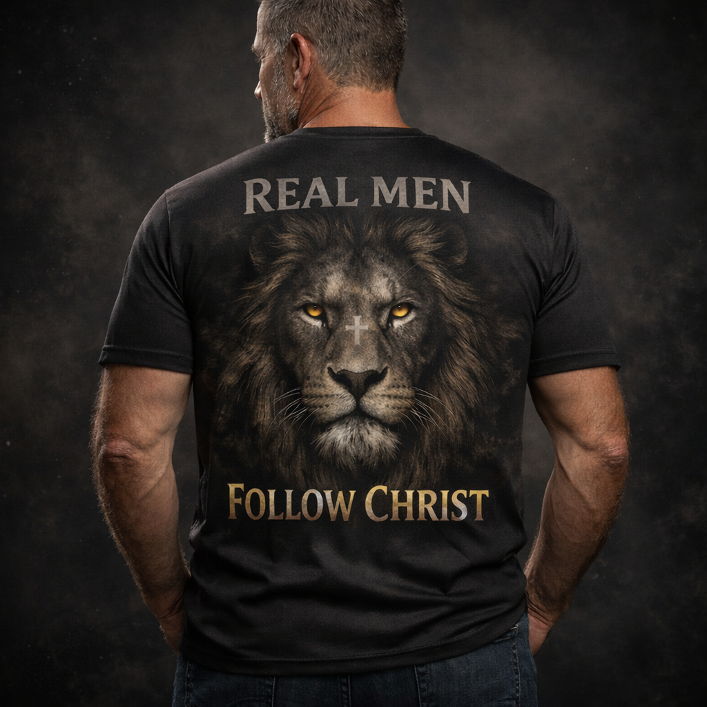 Real Men Follow Christ T-Shirt