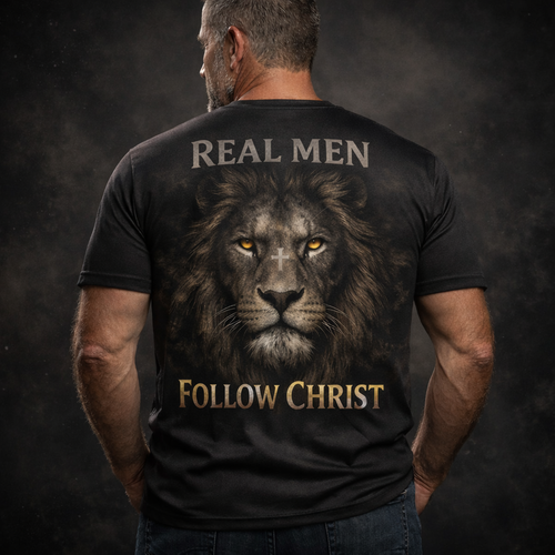 Real Men Follow Christ T-Shirt