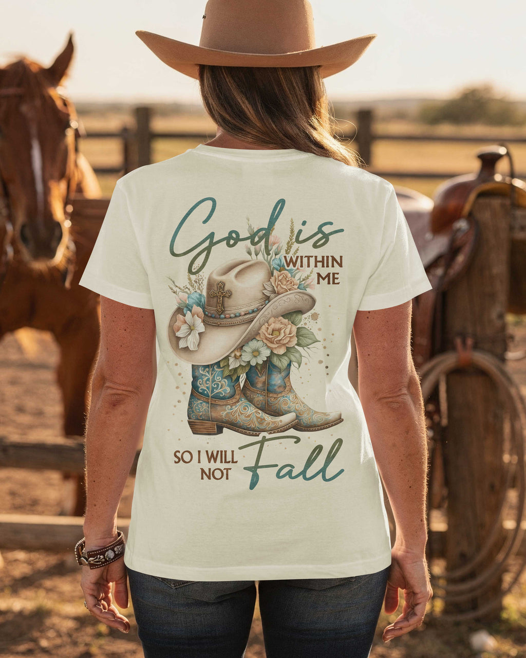 God Is Within Me So I Will Not Fall T-Shirt