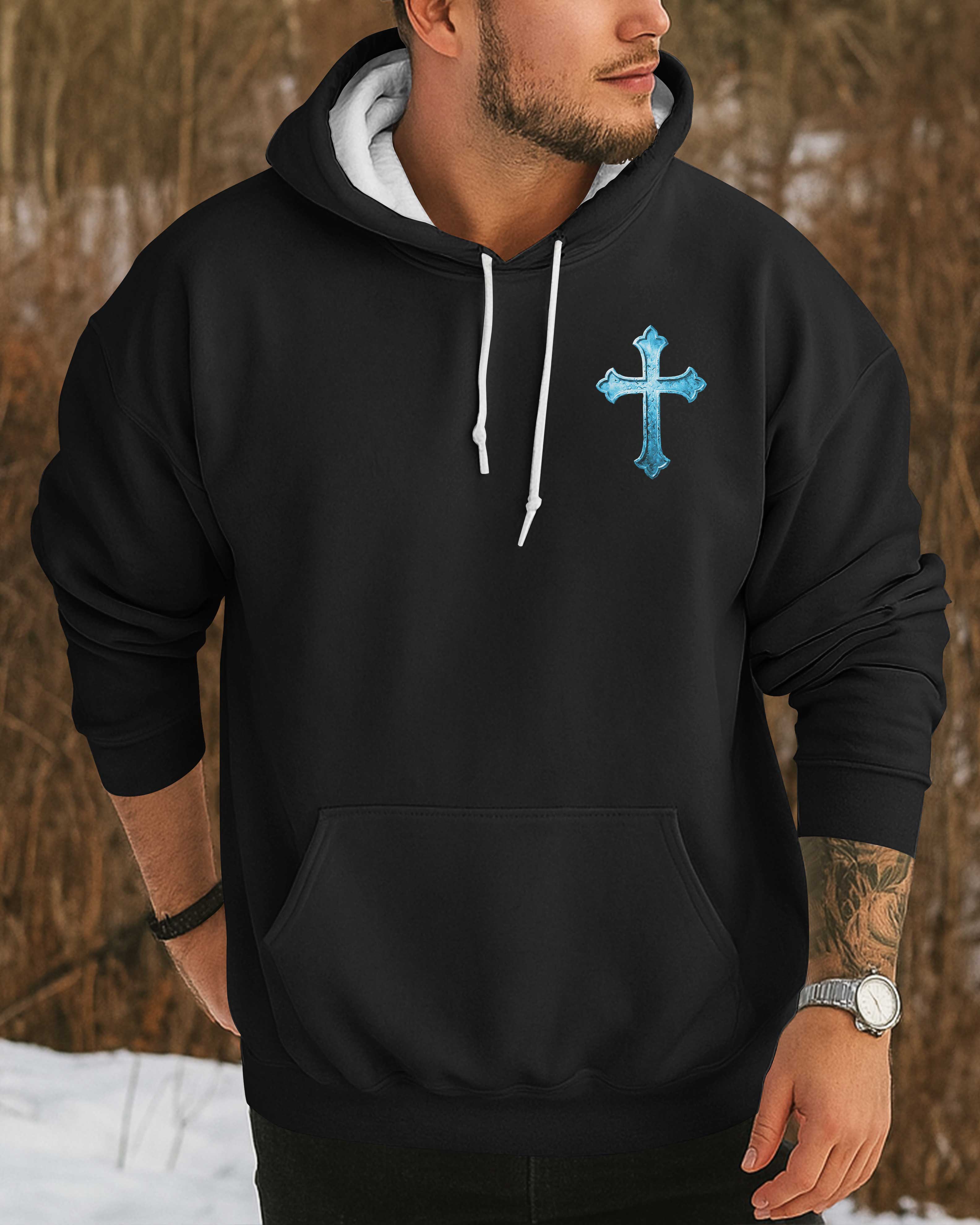 Jesus Makes Warriors Out Of Broken Men Hoodie