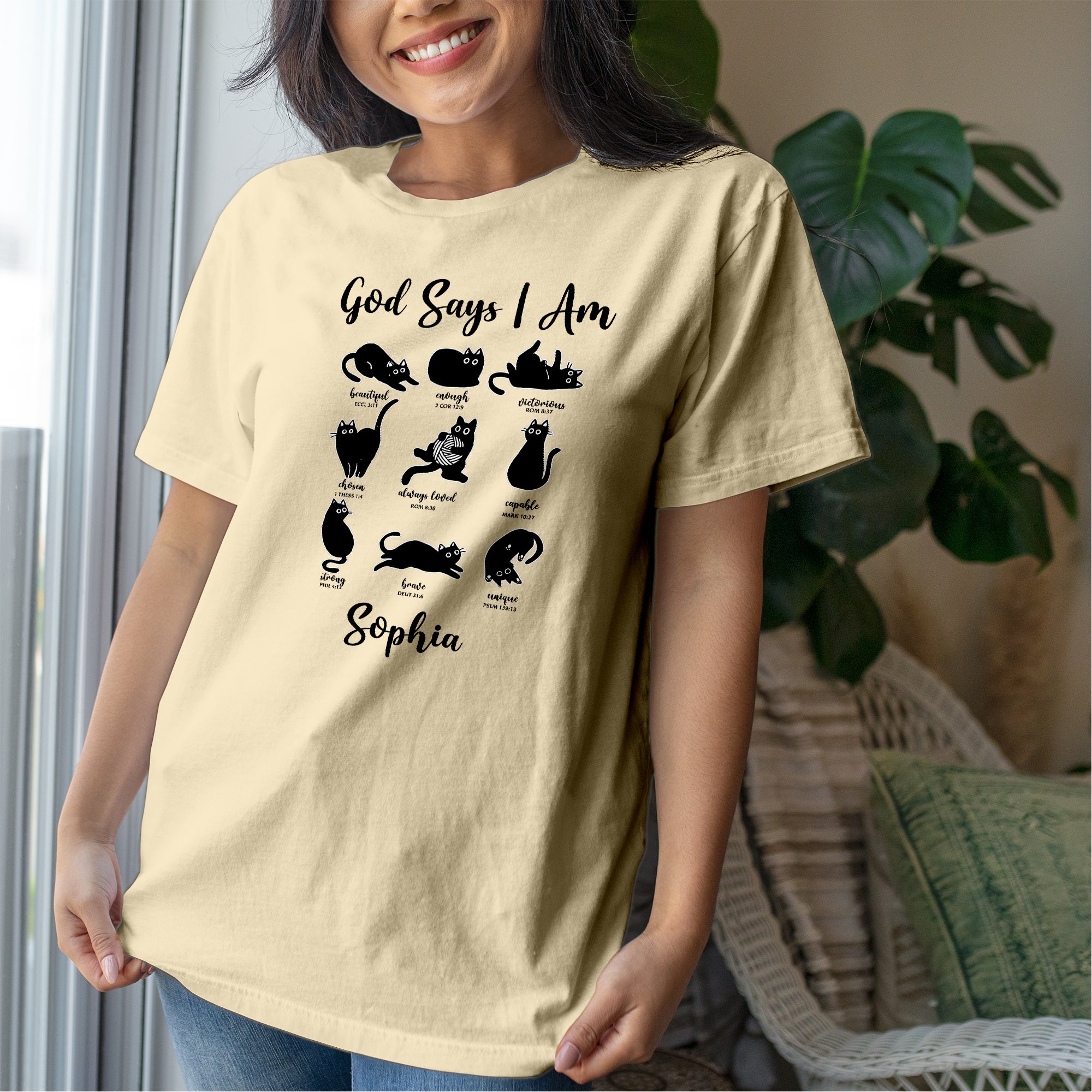 God Says I Am Beautiful T-Shirt