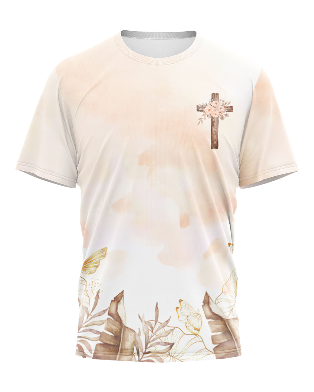 Hot Mess but Blessed Mama All Over Print T-shirt