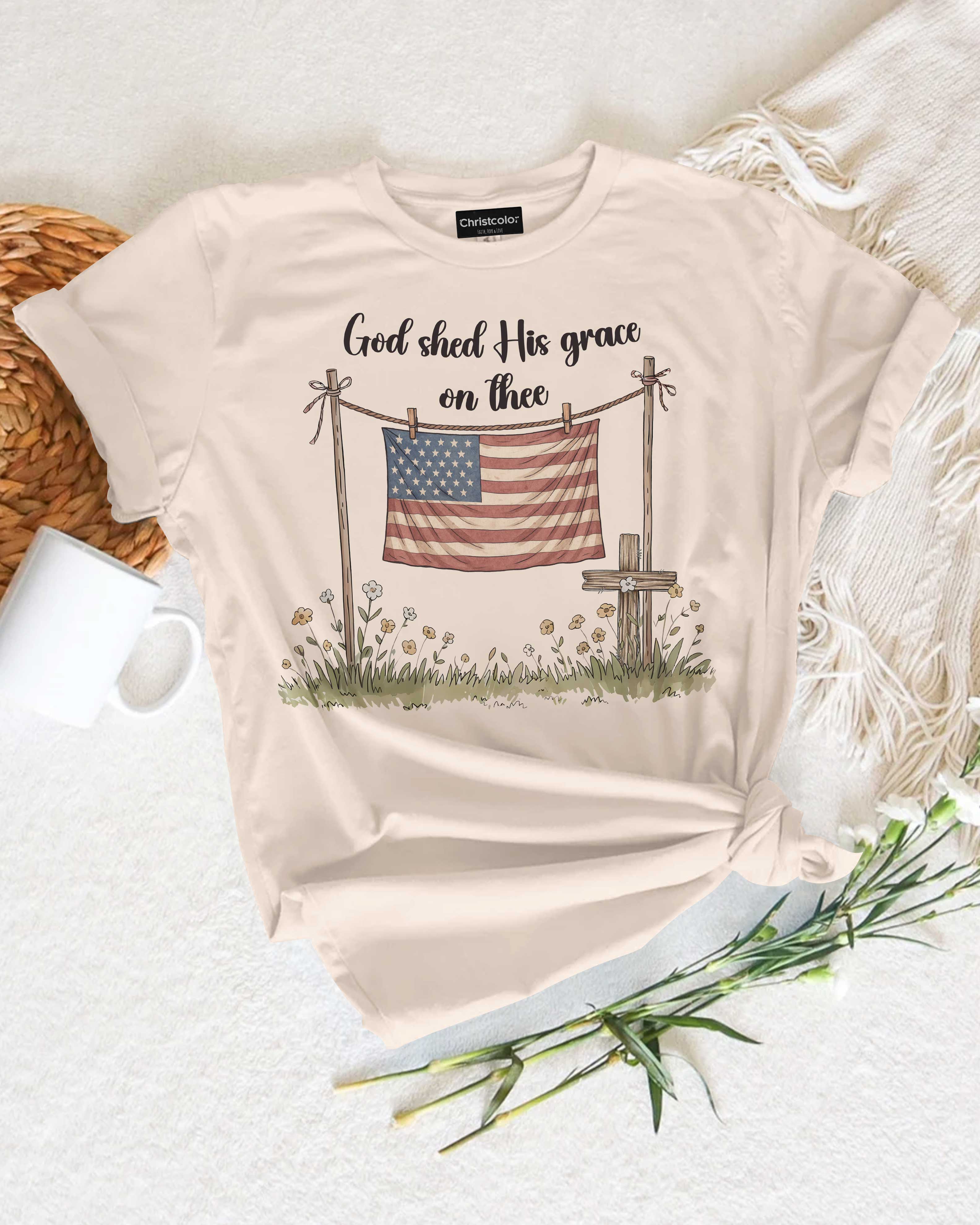 God Shed His Grace On Thee T-Shirt