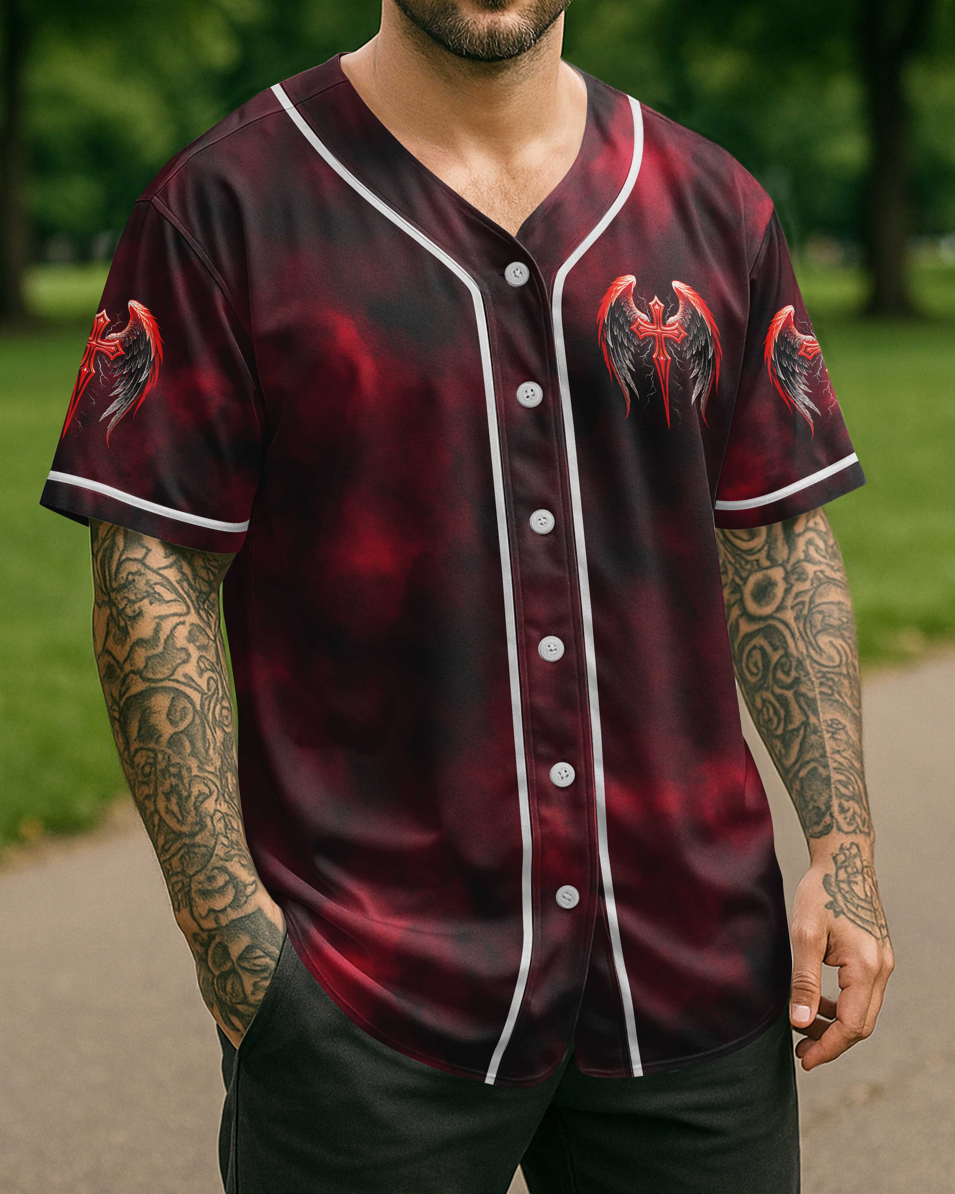 Forgiven All Over Print Jersey