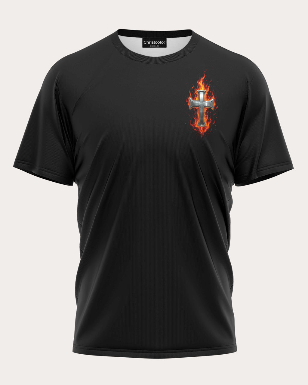 Burning Rubber Blazing Faith All Over Print T-Shirt