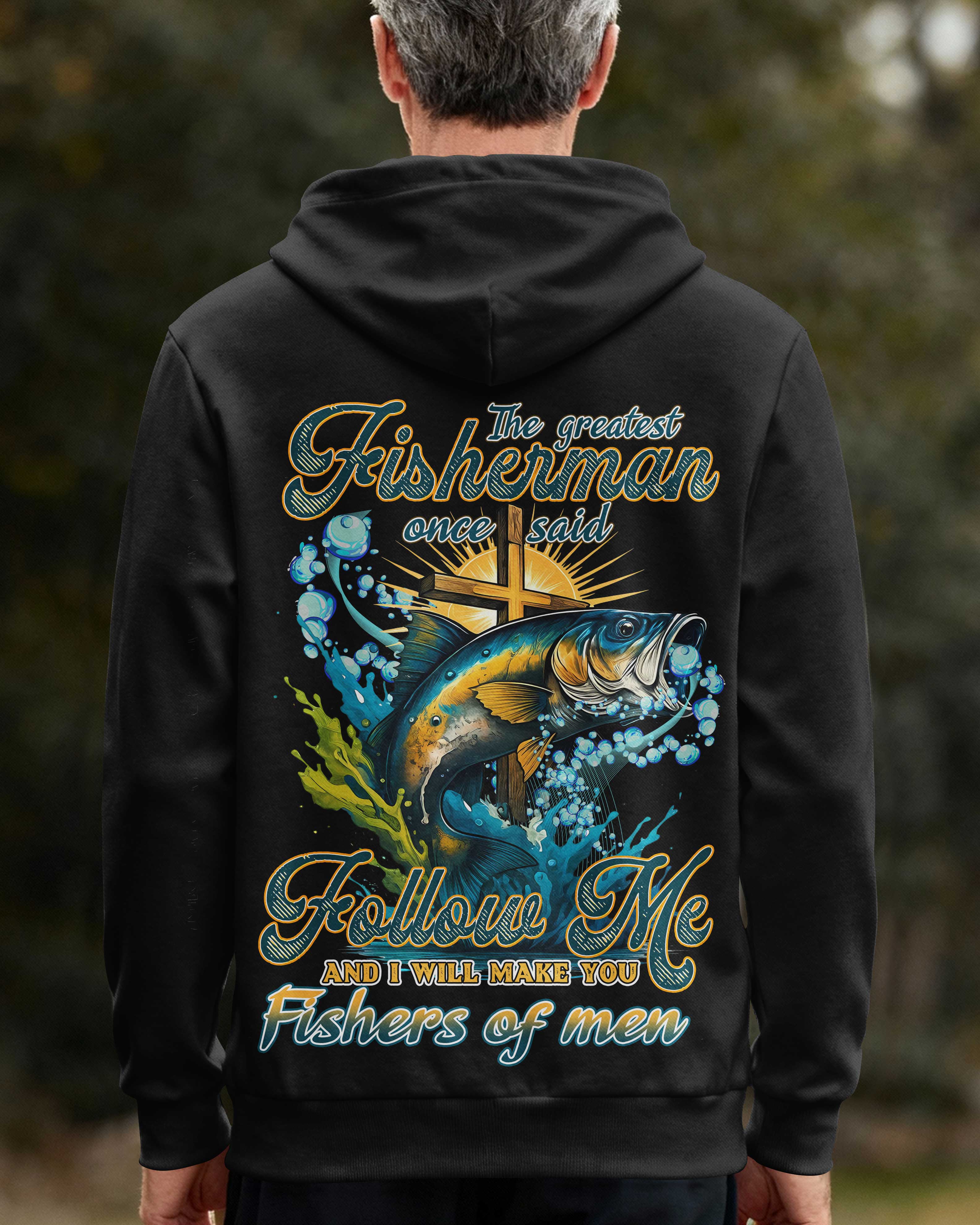 I Will Make You Fishers Of Men Zip Hoodie