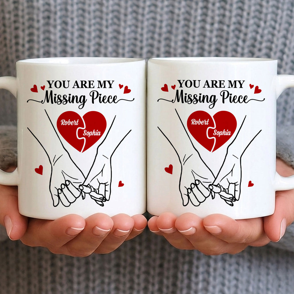 You Are My Missing Piece Personalized Mug